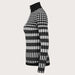 Newland womens Hikari Half Zip in Black - side. AI-generated from supplied artwork.