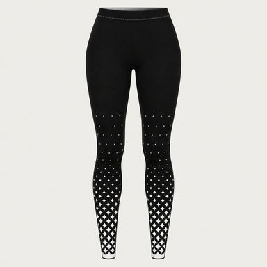 Newland womens Islaine Leggings - front. AI-generated from supplied artwork.