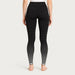 Newland womens Islaine Leggings - model back. AI-generated from supplied artwork.