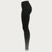 Newland womens Islaine Leggings - side. AI-generated from supplied artwork.