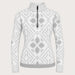 Newland womens Karina Half Zip - front. AI-generated from supplied artwork.