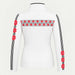 Newland womens Lumi Half Zip - back. AI-generated from supplied artwork.