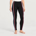 Newland womens Mirny Leggings - model front. AI-generated from supplied artwork.