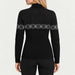Newland Nivea Half Zip in Black - 03-model-back. AI-generated from supplied artwork.