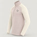 Norrøna men's Femund PureUll Half Zip in Oatmeal/Whisper White – side