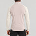 Norrøna men's Femund PureUll Half Zip in Oatmeal/Whisper White – model back
