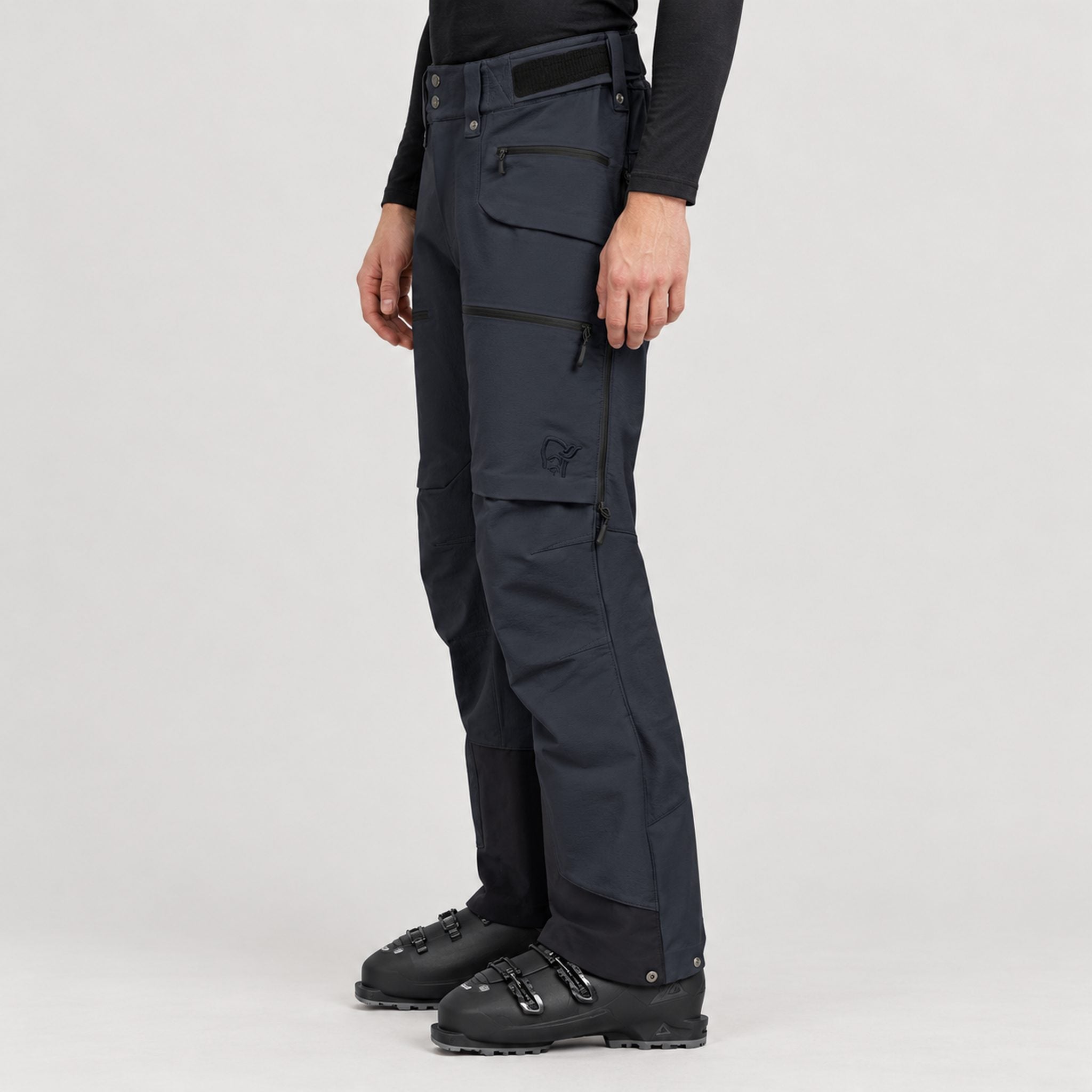 Norrøna men's Lofoten Flex1 Ski Pants – model side
