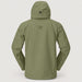 Norrøna men's Lofoten Gore-Tex Ski Jacket in Deep Lichen Green – back