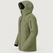 Norrøna men's Lofoten Gore-Tex Ski Jacket in Deep Lichen Green – side
