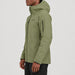 Norrøna men's Lofoten Gore-Tex Ski Jacket in Deep Lichen Green – model side