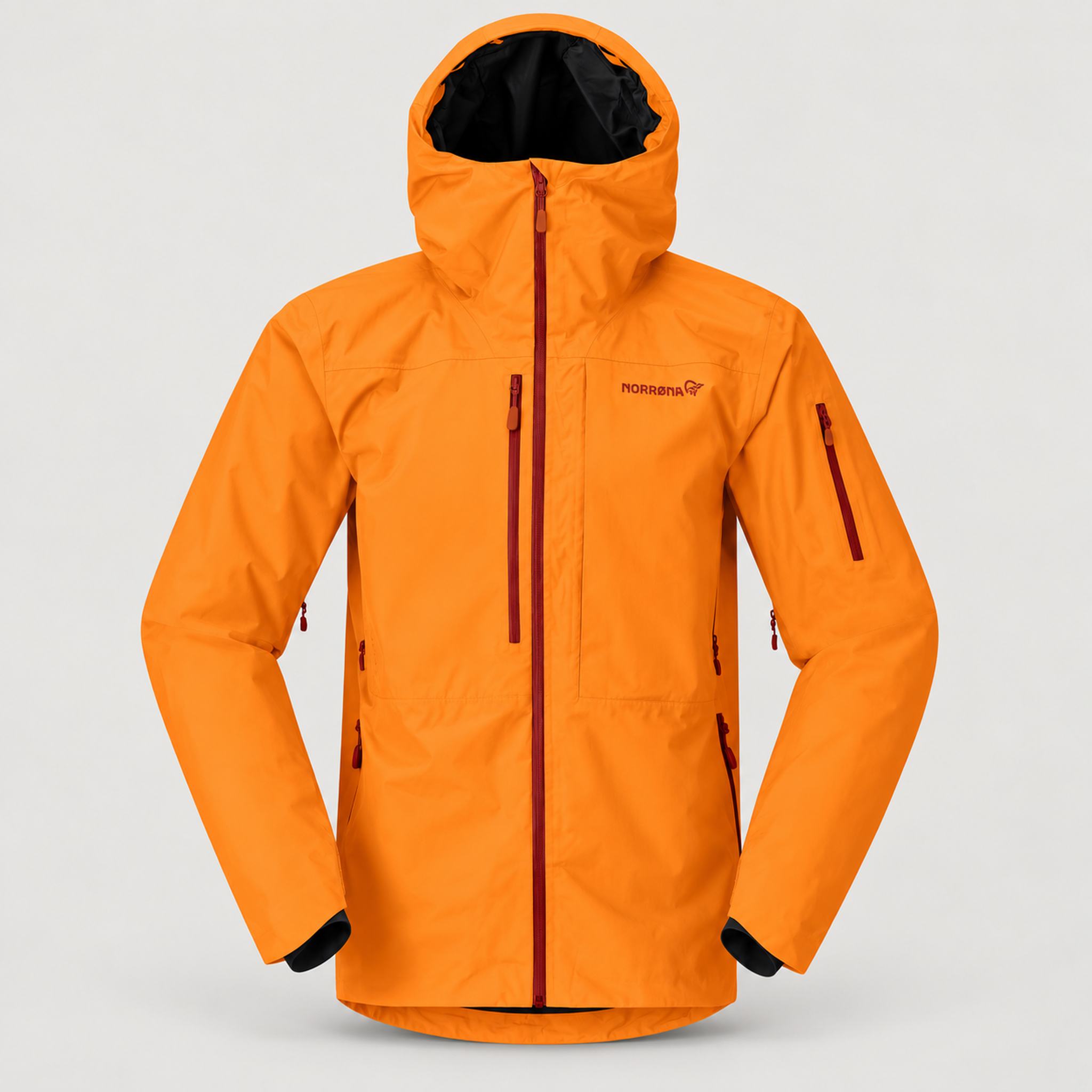 Norrøna men's Lofoten Gore-Tex Ski Jacket in Exuberance – front