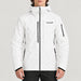 Norrøna men's Lofoten Gore-Tex Ski Jacket in Whisper White – model front