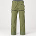Norrøna men's Lofoten Gore-Tex Ski Pants in Deep Lichen Green – front