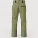 Norrøna men's Lofoten Gore-Tex Ski Pants in Deep Lichen Green – back