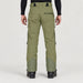 Norrøna men's Lofoten Gore-Tex Ski Pants in Deep Lichen Green – model back