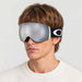 Oakley Flight Deck L Snow Goggles in Black, male model.