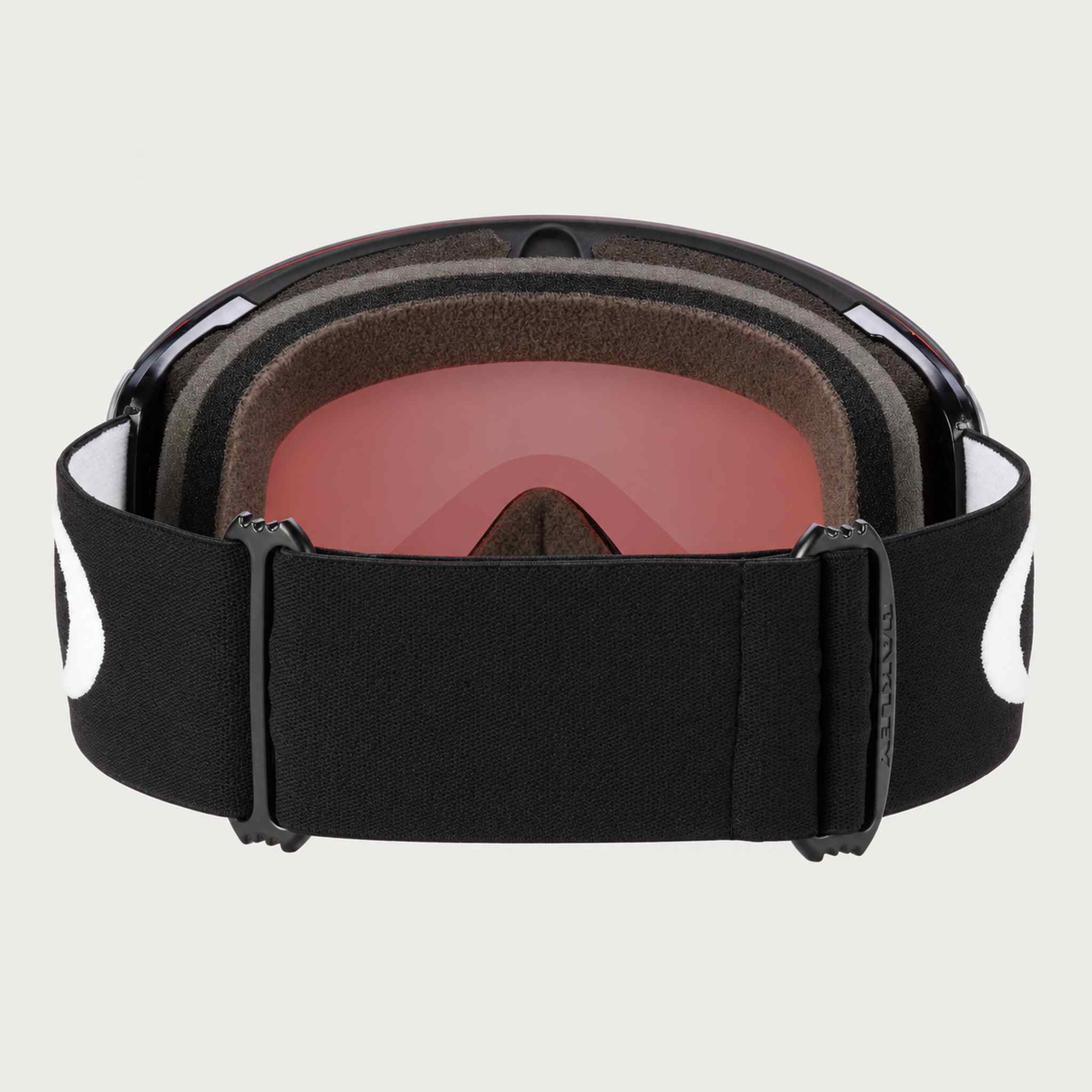 Oakley Flight Deck L Snow Goggles in Black, back.