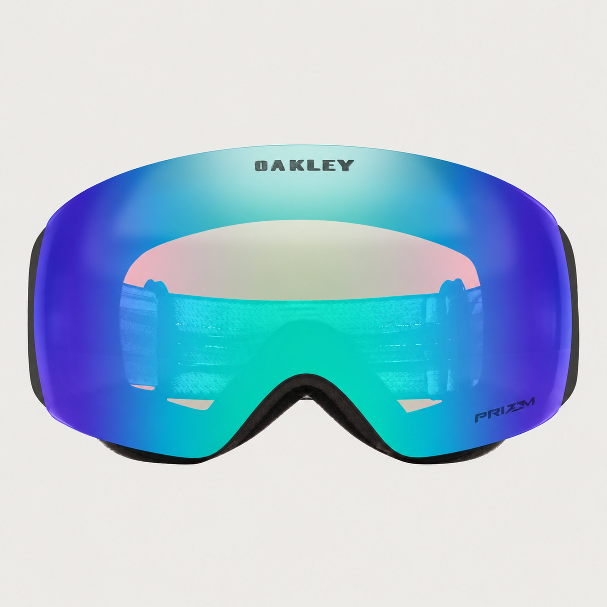 Oakley Flight Deck M Snow Goggles in Argon, front alternate.