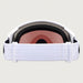 Oakley Flight Tracker M Snow Goggles in Rose Gold/White, back.