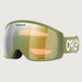 Oakley Flight Tracker M Snow Goggles in Sage Gold/Fern, front.