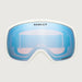 Oakley Flight Tracker M Snow Goggles in Sapphire/White, front alternate.