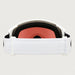 Oakley Flight Tracker M Snow Goggles in Sapphire/White, back.