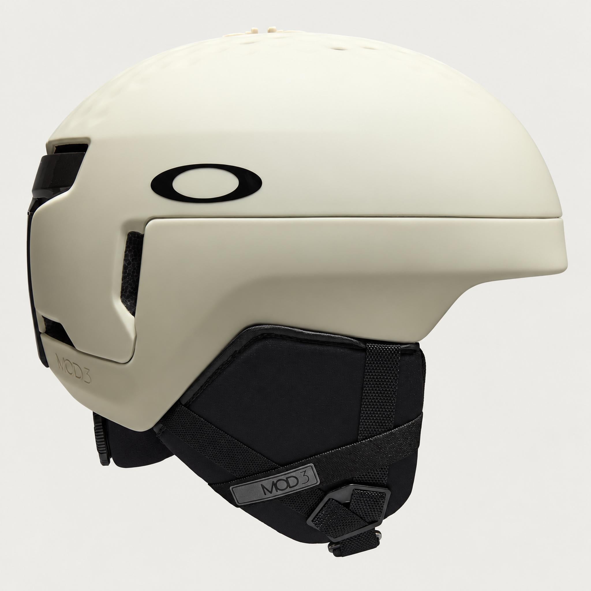 Oakley Mod3 MIPS Helmet in Sand, side detail.