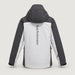 Peak Performance men's Maroon Ski Jacket in Antarctica/Grey – back