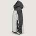 Peak Performance men's Maroon Ski Jacket in Antarctica/Grey – side