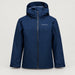 Peak Performance men's Maroon Ski Jacket in Blue Shadow – front