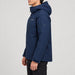 Peak Performance men's Maroon Ski Jacket in Blue Shadow – model side