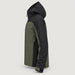 Peak Performance men's Maroon Ski Jacket in Pine Needle/Black – side