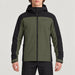 Peak Performance men's Maroon Ski Jacket in Pine Needle/Black – model front