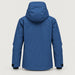 Peak Performance men's Maroon Ski Jacket in Summit Sky – back