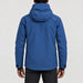 Peak Performance men's Maroon Ski Jacket in Summit Sky – model back