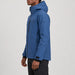 Peak Performance men's Maroon Ski Jacket in Summit Sky – model side