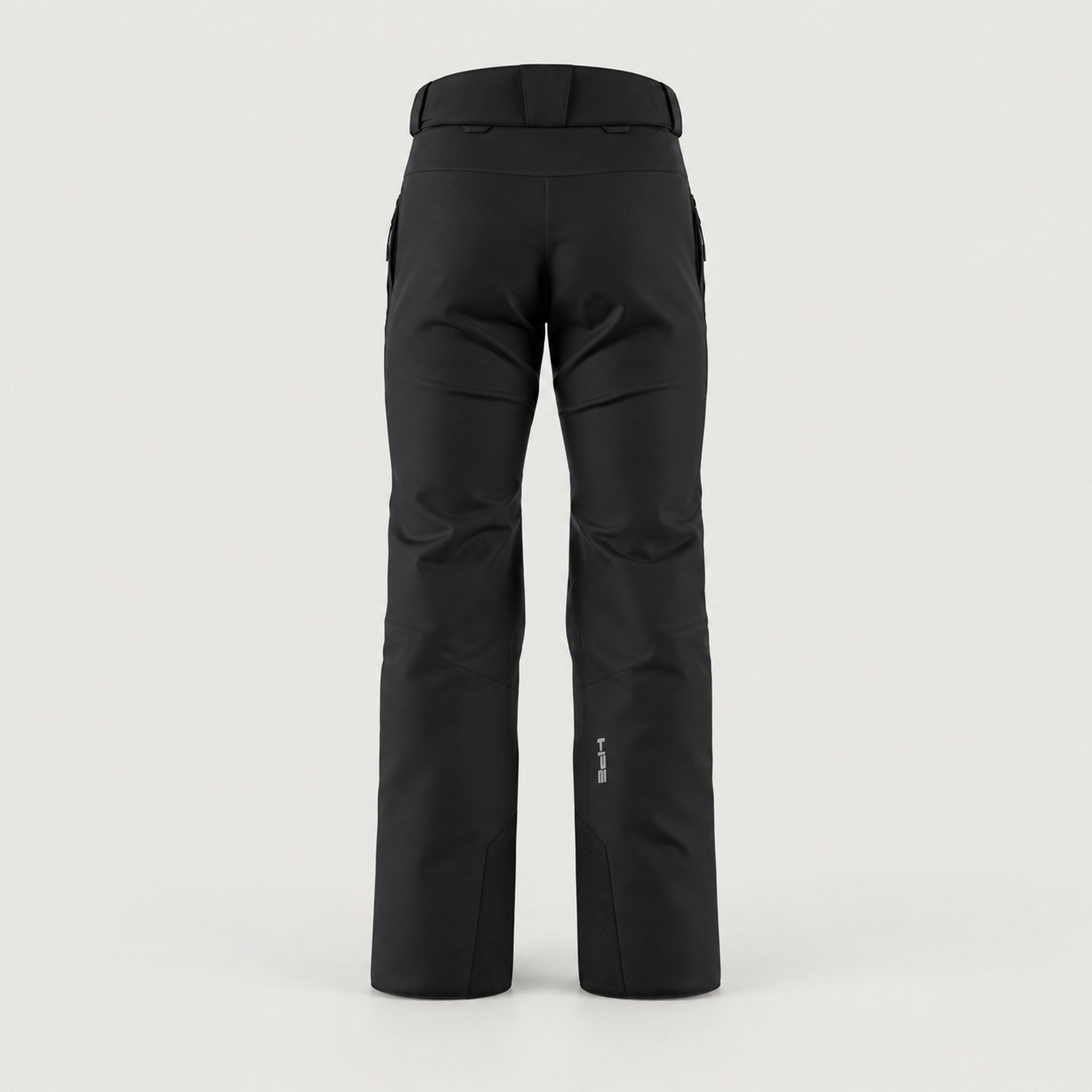 Peak Performance men's Maroon Ski Pants in Black – back