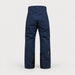 Peak Performance men's Maroon Ski Pants in Blue Shadow – back