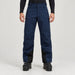 Peak Performance men's Maroon Ski Pants in Blue Shadow – model front