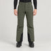 Peak Performance men's Maroon Ski Pants in Pine Needle – model front