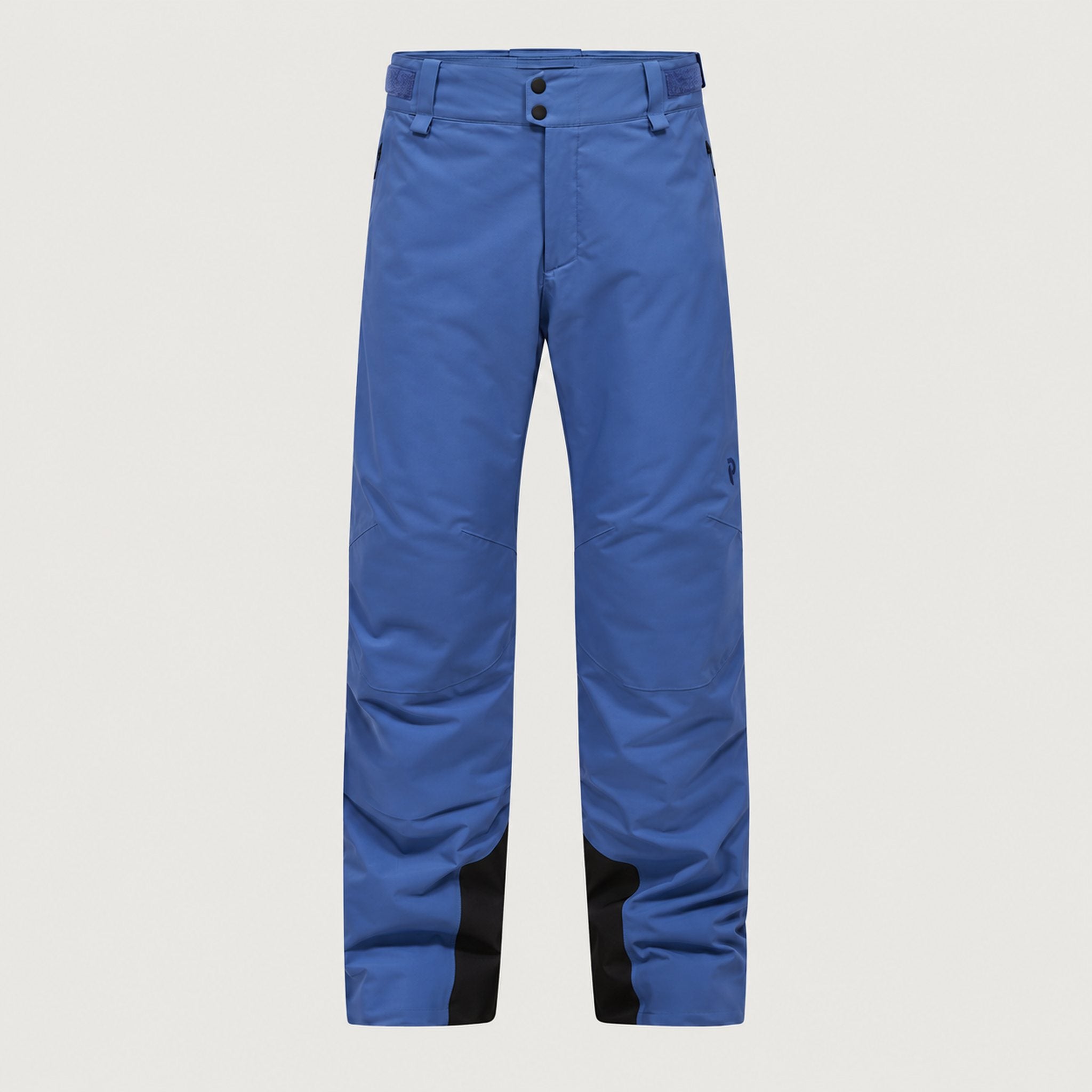 Peak Performance men's Maroon Ski Pants in Summit Sky – front