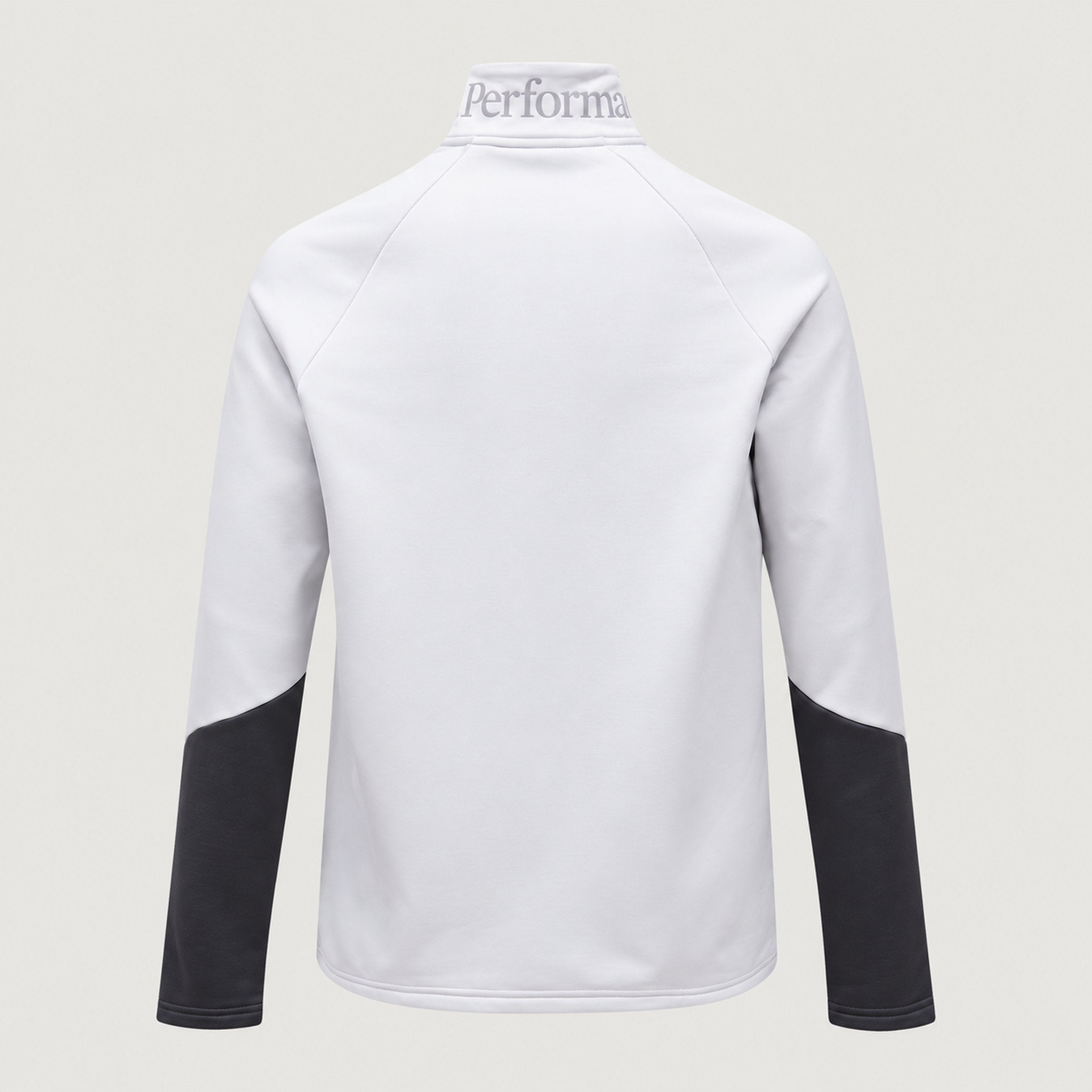 Peak Performance men's Rider Full Zip in Antarctica/Motion Grey – back