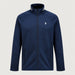 Peak Performance men's Rider Full Zip in Blue Shadow – front