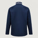 Peak Performance men's Rider Full Zip in Blue Shadow – back