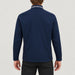Peak Performance men's Rider Full Zip in Blue Shadow – model back