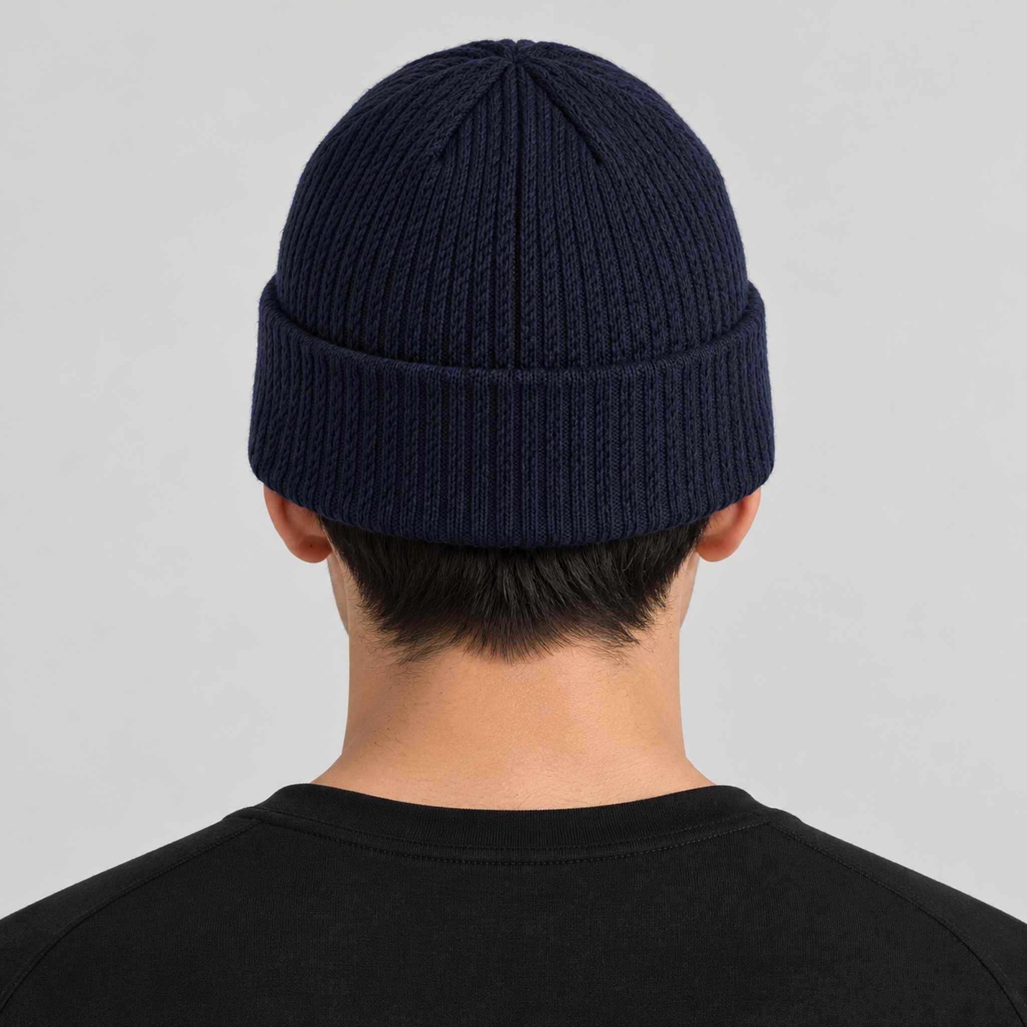Peak Performance unisex Cornice Hat in Blue Shadow – male back