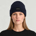 Peak Performance unisex Cornice Hat in Blue Shadow – female front