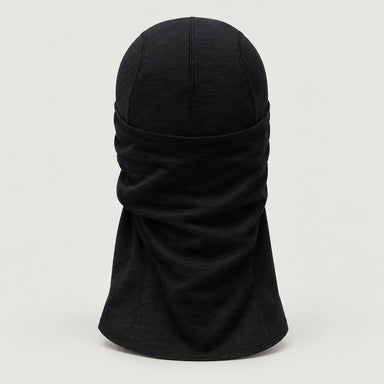 Peak Performance unisex Wool Balaclava in Black – back