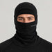 Peak Performance unisex Wool Balaclava in Black – male front