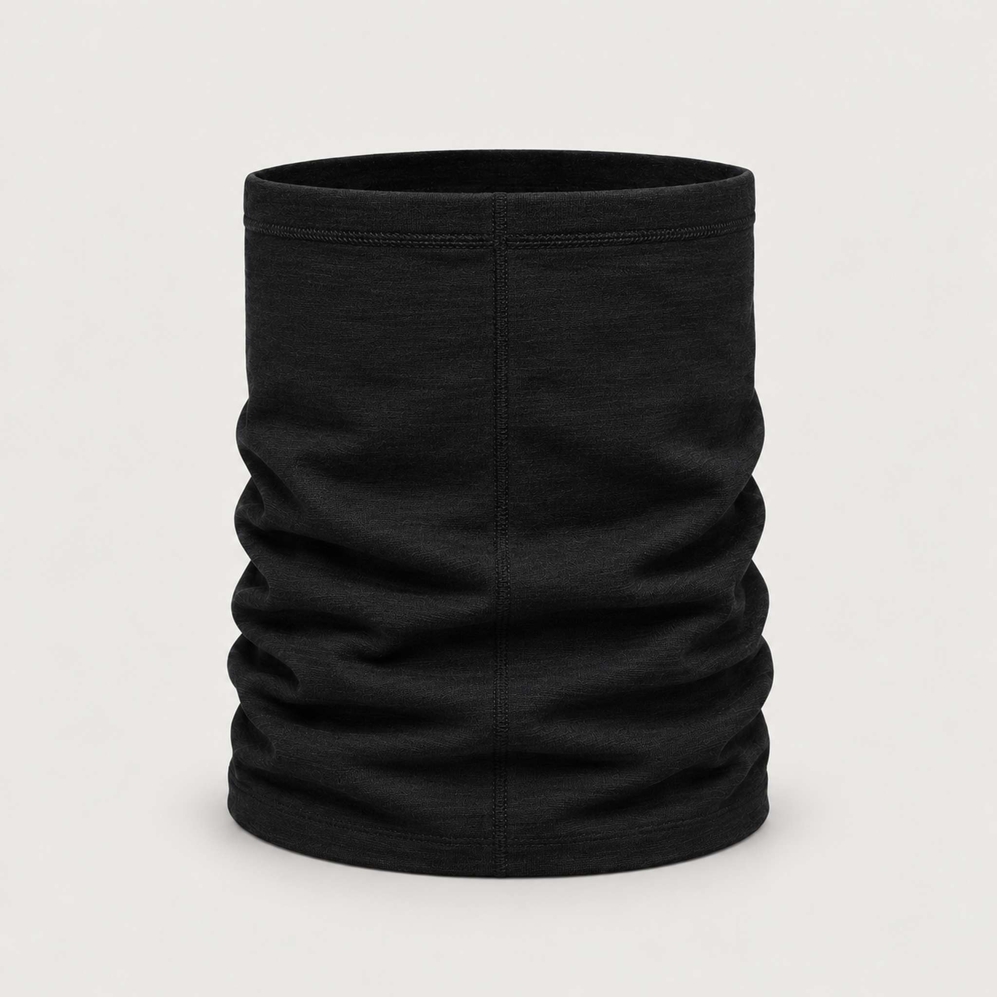 Peak Performance unisex Wool Neck Gaiter in Black – back